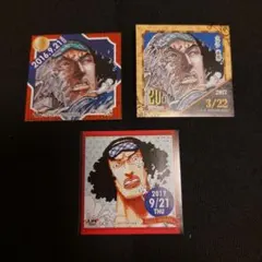 ワンピース ★ 365日ステッカー 青キジ クザン 3種