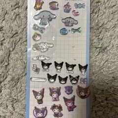 おすそわけシール　約30枚　シナモロール　クロミ　ボンボンドロップシール