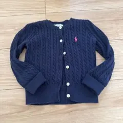 Ralph Lauren ネイビー カーディガン 24M