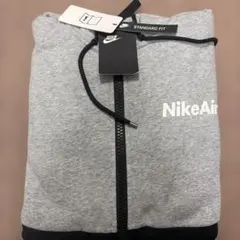 Nike Air フルジップパーカー 裏起毛 グレー B Lサイズ