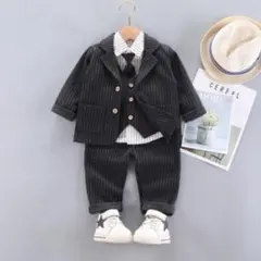 子供用ストライプスーツ