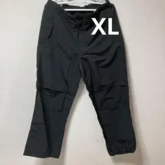 激レアXL 新品！GU パラシュートパンツ ブラック 黒 廃盤モデル　87