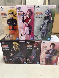 一番くじ NARUTO ナルト 疾風伝 風影奪還 C E I F くじ券 販促物