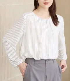 honeys 裾タックブラウスのサムネイル