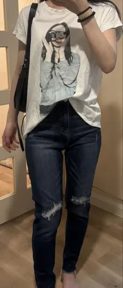 ZARA/女性 プリント 半袖Tシャツ