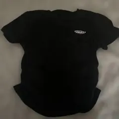 RUN ロゴプリント 半袖 Tシャツ ブラック