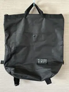 保冷リュック　ブラック