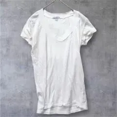 ジェームスパース Vネック 半袖Tシャツ (0) 綿100% ベーシックのサムネイル