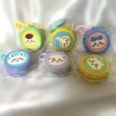 ちいかわ　まんまるミニシリコンポーチ6点まとめ売り
