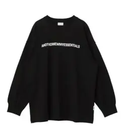 ANOTHERロゴプリント長袖Tシャツ