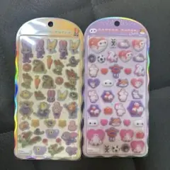 t*7様 コットンパフィーシール　ズートピア　ベイマックス2枚セット