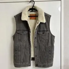 levi's グレーデニムボアジャケット