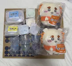 m*m様 エニマイくじ ちいかわ ぬいぐるみ ポーチ グラス 豆皿 セット