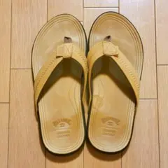 ビラボンメンズ LEATHER THONGS ビーチサンダル bf011927のサムネイル
