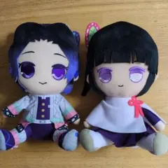 鬼滅の刃　しのぶ、カナヲ　ぬいぐるみ
