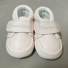 familiar kukku ファーストシューズ ベビーピンク12.0