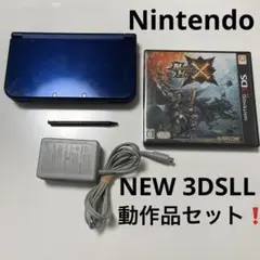 【送料無料】Nintendo NEW 3DSLL 本体　動作品セット！