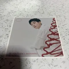 SEVENTEEN WONWOO 24H ポストカード