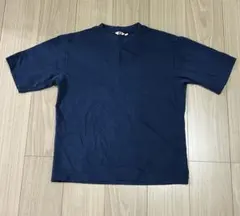 ❣️最終値下げ❣️ ユニクロ　エアリズムコットンオーバーTシャツ　ネイビー　Mサイズ