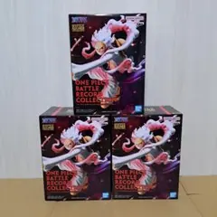 ワンピース バトルレコードコレクション ルフィ ニカ 初版 フィギュア3