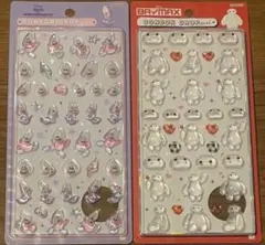 ディズニー　ボンボンドロップシール　正規品　2種セット　ラスト