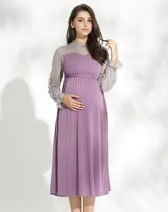 スウィートマミー/スイートマミー 授乳服 フォーマル レース ワンピース