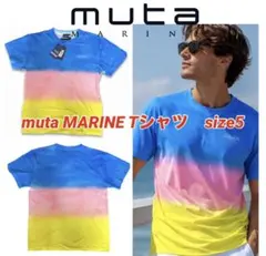 新品 muta MARINE Tシャツ グラデーション size5のサムネイル