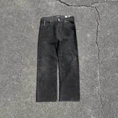 00s archive armani jeans ストレートブラックデニム