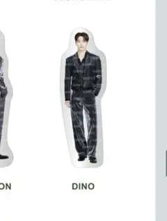 【匿名配送】RIGHT HERE ディノ DINO メタリックステッカー