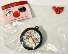 サンリオキャラクターズレトロ壁掛け時計風クリップキーホルダー　バッドバツ丸