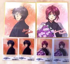 ガンダムSEED アニメイト　色紙　クリアカード　シン　ルナマリア