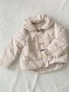 petit main プティマイン 中綿ジャケット 100 女の子ベージュ
