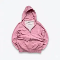 old uniqlo zip-up hoodie pink y2k 短丈