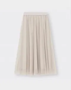 【12/30のみ値下げ】GU 3XL ナチュラル フレアスカート 新品タグ付き