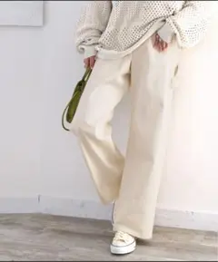 Java メンズライク ペインター ツイル ＆ ワイド デニム パンツ