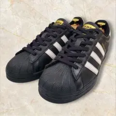 adidas SUPERSTAR スーパースター 26.0cm 黒×白 定番
