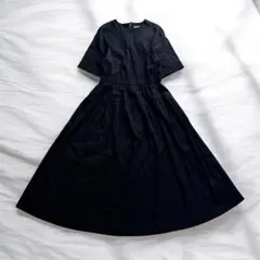 24/SS Theory luxe プリーツギャザー ノースリーブワンピース - メルカリ