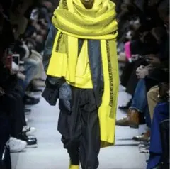 Y-3 ニットマフラー イエローのサムネイル