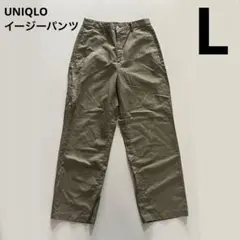 カーキ ワイドパンツ