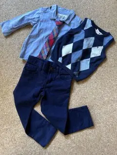 H&M 男の子　フォーマル　発表会　結婚式　80 長袖　長ズボン