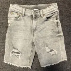 ★美品★ZARAキッズ ショートデニムパンツ
