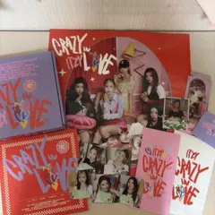 ITZY CRAZY IN LOVE アルバム セットのサムネイル