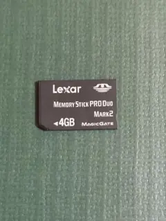 メモリースティックデュオ　 4GB Lexar