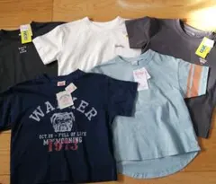 しまむら 子供 ティシャツ トップス 半袖 110 まとめ売り 新品 未使用