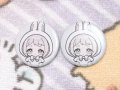 学園アイドルマスター 学マス GIGO 購入特典 ミニ缶バッジ リーリヤ 2個