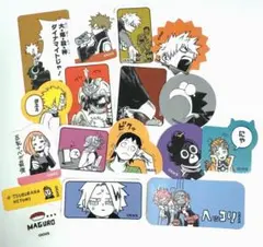 ヒロアカ 原画展 フレークシール