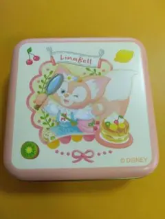 ダッフィーフレンズキャンディー缶　リーナベル