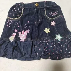 超キュート♡ Mezzo Piano メゾピアノ 刺繍入りデニムパンツ L160 