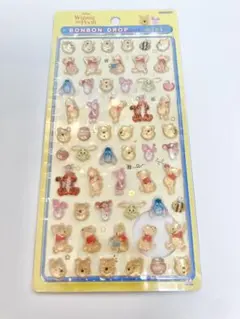 ボンボンドロップシールミニ　Disney　くまのプーさん　BANDAI正規品