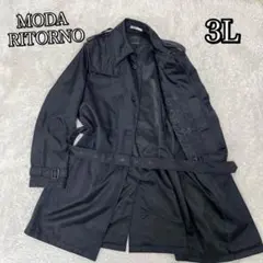 極美品 トレンチコートスタイリッシュコート モダ・リトルノ 3L 20900円